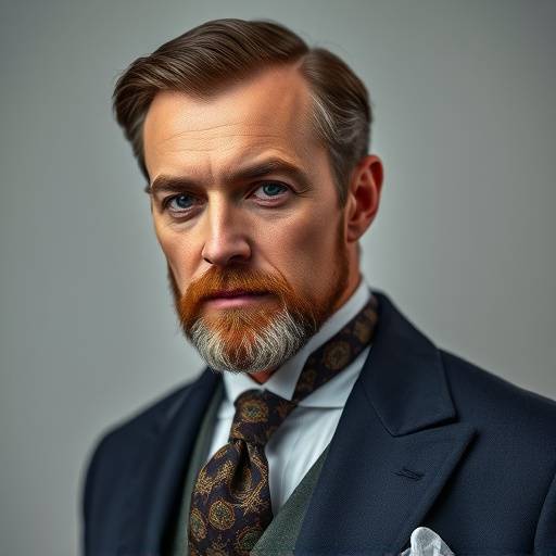 Portrait of Master Tailor Charles Davies.
